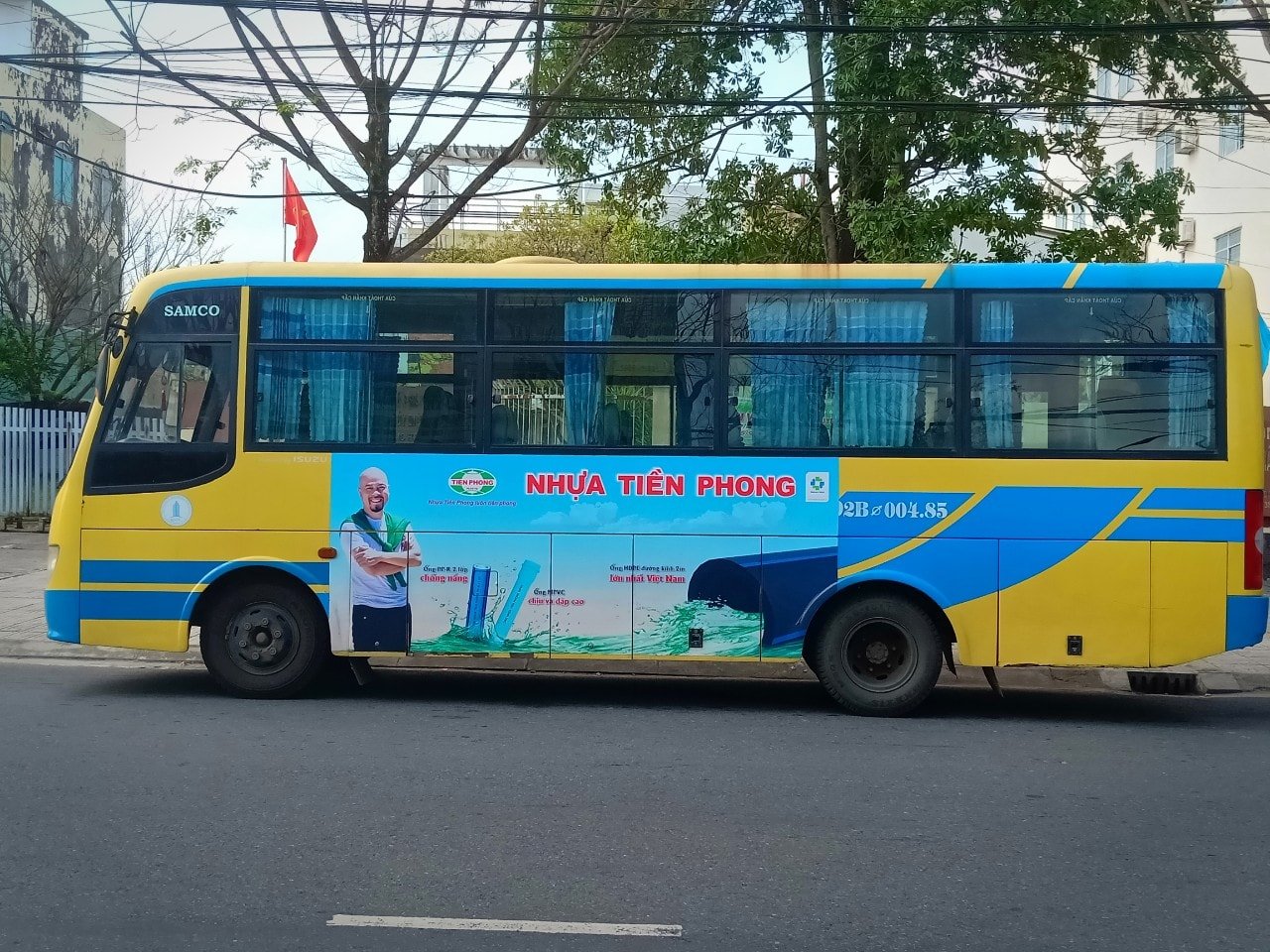 Cho thuê quảng cáo trên xe buýt