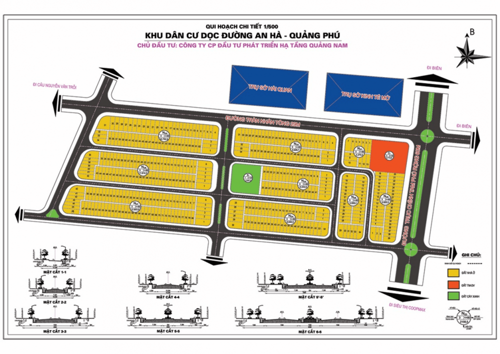 Dự án Khu dân cư dọc đường An Hà - Quảng Phú